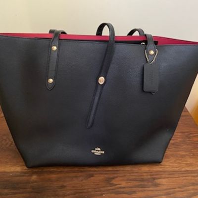 Gently-used Coach Tote